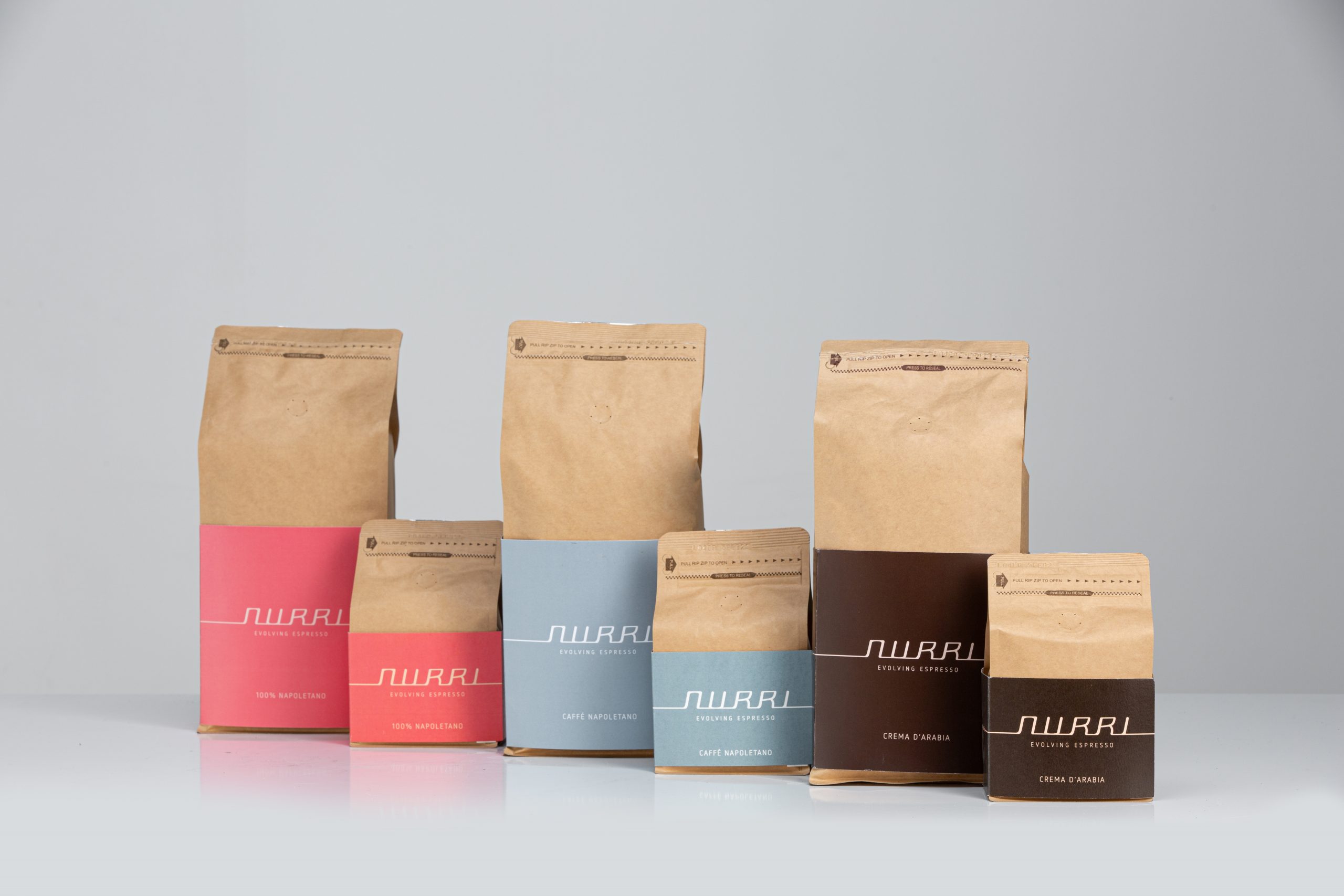 Nurri coffee blends all packs